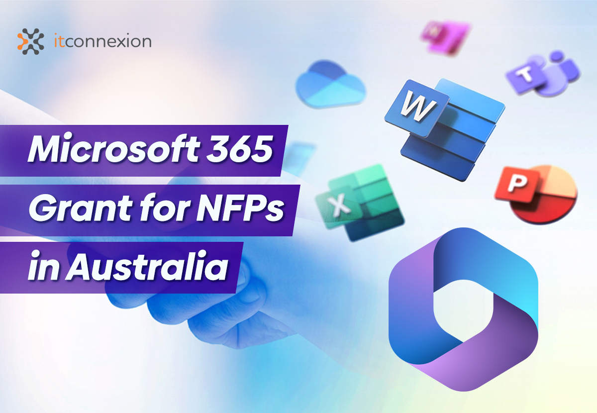 microsoft 365 grant for NFP in Australia